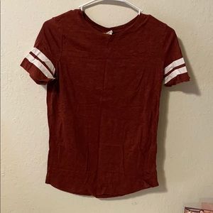 XS Maroon Victoria Secret t-shirt